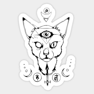 Ohm Cat Sticker